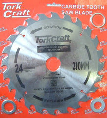BLADE TCT 210 X 24T 16MM GENERAL PURPOSE RIP