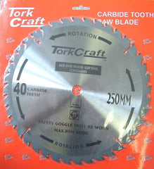 BLADE TCT 250 X 40T 16MM GENERAL PURPOSE COMBINATION