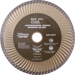 DIAMOND BLADE 200X25.4MM TURBO
