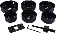 DOWNLIGHTER HOLESAW SET 6PCE 51 60 64 72 75 86