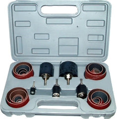 DRUM SANDER KIT 15-50MM IN PLASTIC CASE