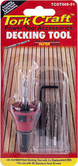 DECKING TOOL 8G STD HEAD PRE-DRILL & COUNTERSINK