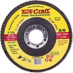 FLAP SANDING DISC 115MM 120 GRIT