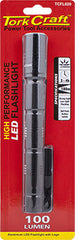 TORCH LED ALUM.100LM BLK USE 3 X AA BATTERIES TORK CRAFT