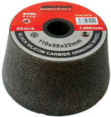 GRINDING WHEEL 110X58 M22 BORE - BOWL#36 - ANGLE GRINDER