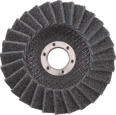 FLAP DISC NON WOVEN 115X22 FINE BLUE TCFD