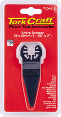 QUICK CHANGE SHARP SCRAPER 28X50MM(1-1/8'X2')