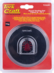 QUICK CHANGE  BASE & ARBOR 115MM  MICRO SANDING -VELCRO PAD