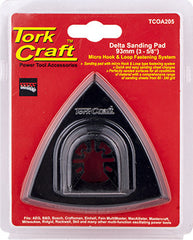 QUICK CHANGE BASE & ARBOR 93MM DELTA MICRO-VELCRO PAD