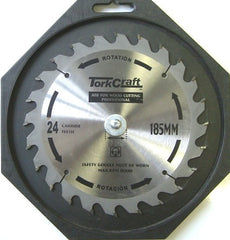 BLADE CONTRACTOR 185 X 24T 16mm CIRCULAR SAW TCT