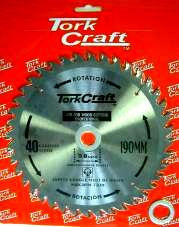 BLADE CONTRACTOR 190 X 40T 30/20/16 CIRCULAR SAW TCT