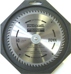 BLADE CONTRACTOR 190 X 60T 30/1/20/16 CIRCULAR SAW TCT