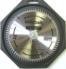 BLADE CONTRACTOR 190 X 72T 30/20/ CIRCULAR SAW TCT