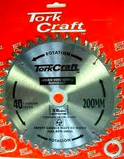 BLADE CONTRACTOR 200 X 40T 30/1/20/16 CIRCULAR SAW TCT