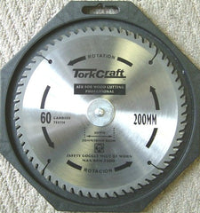 BLADE CONTRACTOR 200 X 60T 30/20/16 CIRCULAR SAW TCT