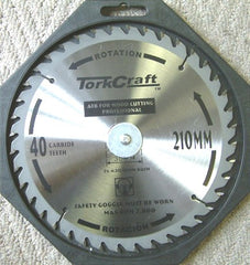 BLADE CONTRACTOR 210 X 40T 30-1-20-16 CIRCULAR SAW TCT