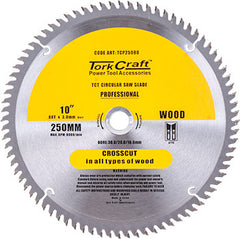 BLADE CONTRACTOR 250 X 80T ATB 30/16 CIRCULAR SAW TCT