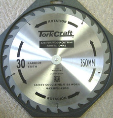BLADE CONTRACTOR 350 X 30T 30/1 CIRCULAR SAW TCT