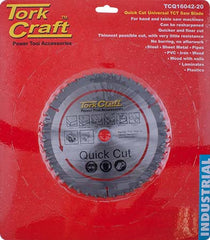 UNIVERSAL QUICK CUT TCT BLADE 160X42T 20-16