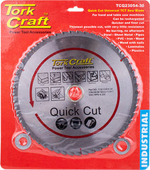 UNIVERSAL QUICK CUT TCT BLADE 230X54T 30-20