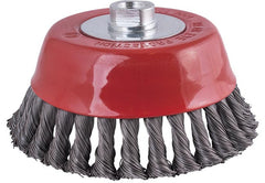 WIRE CUP BRUSH TWISTED 150MMXM14 BLISTER