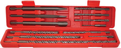 SDS PLUS DRILL & CHISEL SET 12PCE