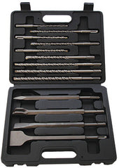 SDS PLUS DRILL & CHISEL SET 13PCE