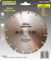 DIAMOND BLADE SEGMENTED 230MM PINNACLE BRAND