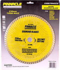DIAMOND BLADE TURBO WAVE 230MM X 22.22 PINNACLE