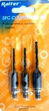 SCREW PILOT/COUNTERSINK SET 4PCE