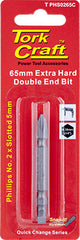 D/END PH2 X 5MM SL.65MM 1/CARD
