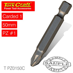 POZI.1 X 50MM POWER BIT 1/CARD